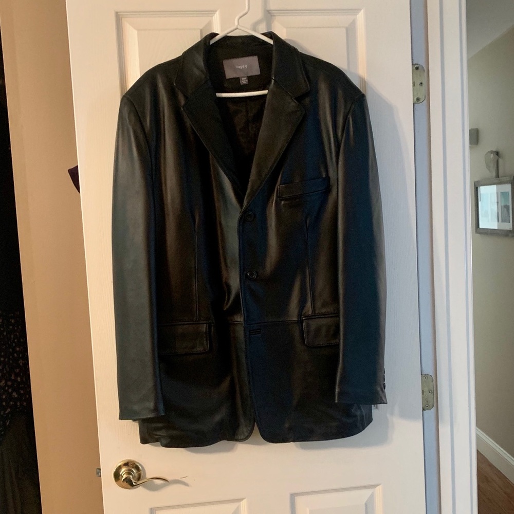 Men’s leather jacket